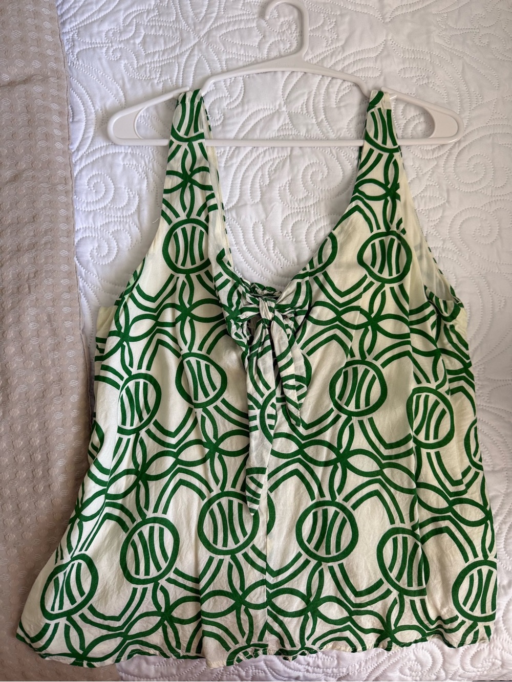 Maeve Tie-Front Tank Top